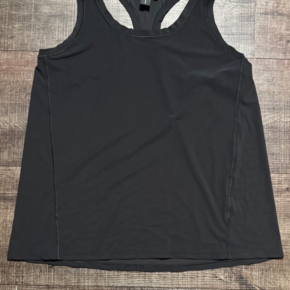 Athleta Black and Navy Racerback Tank Tops - Picture 5 of 10